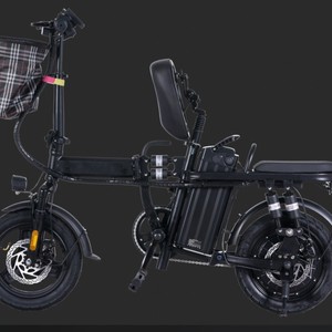 OEM 14 pulgadas 500W Motor trasero bicicleta eléctrica <span class=keywords><strong>plegable</strong></span> para adultos de una sola velocidad Mini City Fatbike bicicleta eléctrica <span class=keywords><strong>plegable</strong></span> - Product Image 6