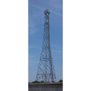 Rifornimento della fabbrica 30m Antenna autoportante torre GSM cellulare in acciaio reticolo per 5G Internet & WIFI telecomunicazione accessori - Product Image 3