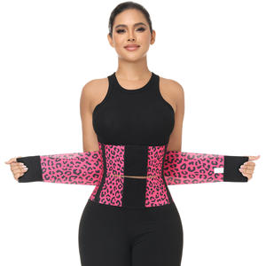 Rompi Pelatih Pinggang Penghilang Keringat Korset Pelangsing Pembentuk Tubuh Penghilang Berat Badan Setelan Sauna Kemeja Kompresi Korset Perut Pakaian Pembentuk Tubuh Model SQ132 - Product Image 1