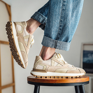 メンズアクションスポーツランニングシューズ通気性メンズ高品質エアクッション快適シューズ - Product Image 4