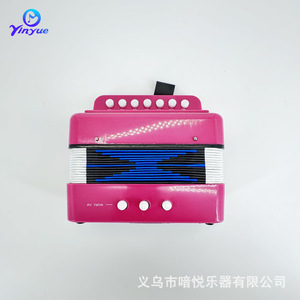 Accordéon pour enfants à 7 touches et 2 basses, mini instrument de musique éducatif portable pour débutants, cadeau - Product Image 5