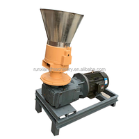 Machine à granulés de sciure de bois biomasse haute performance largement utilisée avec moteur, capacité de 100-3000 kg/h