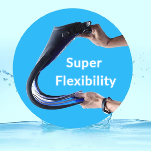 Aloma PVC Correa ajustable Goma Aletas <span class=keywords><strong>DE</strong></span> BUCEO Impermeable Flotante Swim Diver Aletas para adultos - Product Image 6