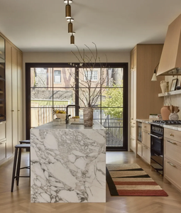 Lusso italiano Arabescato bianco lastra di marmo naturale Arabescato Matelria lucidato pavimento della parete della cucina - Product Image 4