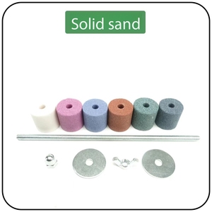 Terlaris 15-20 cm tahan lama mainan hewan peliharaan burung <span class=keywords><strong>Parrot</strong></span> cakar paruh menggiling Bar burung beo stasiun tiang ramah lingkungan perlengkapan burung - Product Image 5