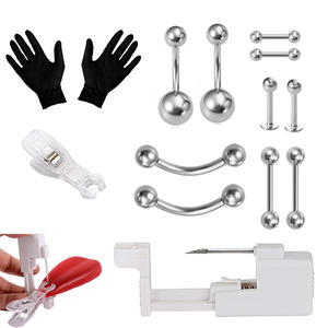 Low Price Vibrating Tongue Pierce Stainless Steel Tongue Ring | Alibaba.com