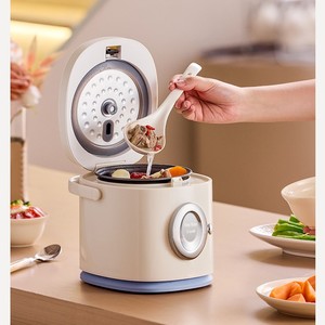 Cuisinière à <span class=keywords><strong>riz</strong></span> électrique portable mini 1,2 L <span class=keywords><strong>pour</strong></span> <span class=keywords><strong>une</strong></span> <span class=keywords><strong>personne</strong></span>, multifonctionnelle, mécanique, en aluminium, avec revêtement antiadhésif - Product Image 6