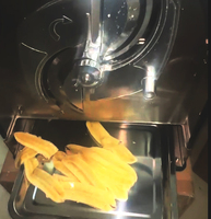 Automatische Fruit- en Groentechips Snijmachine RVS Banaan Plantain Aardappel Gember Chips Snijder met 110V/220V
