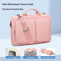 Sac pour ordinateur portable antichoc 13,3 14 15,6 16 pouces, étui pour ordinateur portable, housse pour Macbook Xiaomi Air Pro Hp13 15, sacoche d'épaule pour femmes
