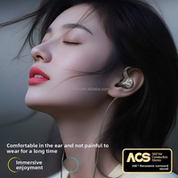 SE11 Earphone & Headphone In-Ear Berkabel Tipe-C 3.5mm Port Hifi Bass untuk Studio/Livestream/Gaming 1.2m Musik PC