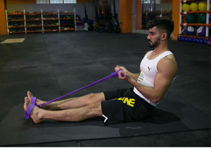 Corde de traction élastique pour le Sport Offre Spéciale, pédale de Tension à ressort, équipement d'exercice pour l'abdomen et les jambes, <span class=keywords><strong>extenseur</strong></span> de <span class=keywords><strong>musculation</strong></span> - Product Image 6
