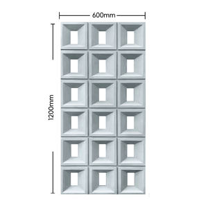 Nuovo pannello di parete decorativo fori cavi 3D in poliuretano fungo esterno in finta pelle artificiale grande tavola leggera <span class=keywords><strong>pietra</strong></span> PU - Product Image 2