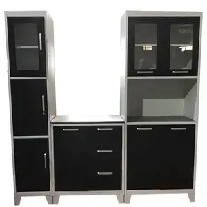 China made metal modular kitchen cabinets