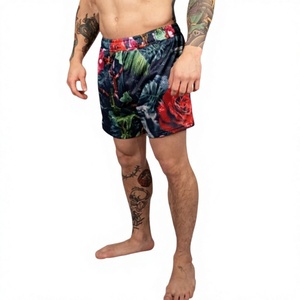 Shorts MMA unisexe à impression par sublimation, coupe ample, en mesh, séchage rapide, extensible, durable, pour entraînement athlétique et arts martiaux brésiliens - Product Image 4