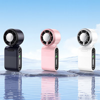 Mini-ventilateur portable pliable à turbine haute vitesse pour refroidissement de poche, vente en gros d'usine