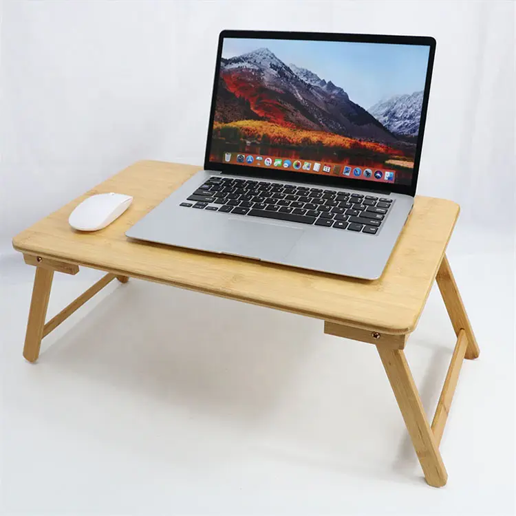 पोर्टेबल बिस्तर पढ़ने स्टैंड Foldable आलसी लैपटॉप की मेज