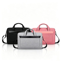 Bolsa de Hombro para Portátil de Excelente Calidad, 15.6 Pulgadas, Impermeable, de Oxford, con Asa para MacBook - Logotipo Personalizado