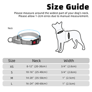 Hoge Kwaliteit Hond Training Halsband Nylon Verstelbare Zware Reflecterende <span class=keywords><strong>Martingale</strong></span> Halsband - Product Image 6