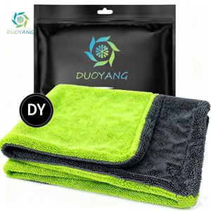 ผ้าไมโครไฟเบอร์สำหรับทำความสะอาดรถยนต์ ขนาดใหญ่พิเศษ 80*<span class=keywords><strong>50</strong></span> ซม. ผ้าไมโครไฟเบอร์สำหรับเช็ดรถยนต์ ดูแลรักษารถยนต์ ผ้าขนหนูไมโครไฟเบอร์แบบเกลียว 1400 GSM 60*90 ซม. - Product Image 2