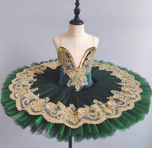 Tutu de ballet professionnel classique pour adultes et enfants, tutu plat blanc Lago des cygnes, costume de danse de ballerine pour filles et femmes - Product Image 1