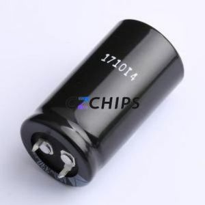 400MXG330MEFCSN25X45 Snap-in Aluminum Electrolytic <b>Capacitor</b> Through hole Component THT,D25xL45mm 330uF 20% 400V 10mm - Product Image 2