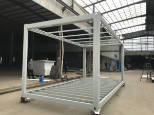 Bureau conteneur TOPPRE en acier léger, cabine de sécurité d'<span class=keywords><strong>entrée</strong></span> en acier galvanisé, poste de garde, <span class=keywords><strong>maison</strong></span> conteneur - Product Image 2