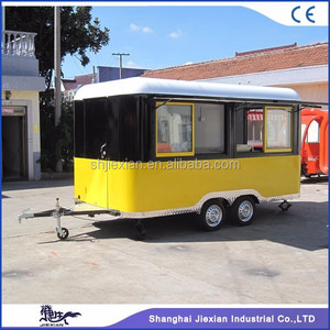 Food Truck, Remorque à café, Véhicule de vente ambulante, Camionnette alimentaire, Chariot à hot-dogs, Petit véhicule alimentaire vintage entièrement équipé - Product Image 4