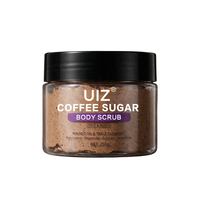 Gommage corporel au café et au sucre, exfoliant, blanchissant et éclaircissant, multivitamines, biologique, végétalien, vente en gros