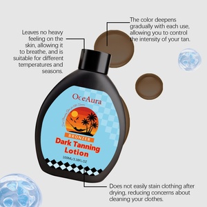 Loción Aceleradora <span class=keywords><strong>de</strong></span> <span class=keywords><strong>Bronceado</strong></span> Oscuro Intenso, Fórmula Hidratante No Pegajosa para Camas <span class=keywords><strong>de</strong></span> <span class=keywords><strong>Bronceado</strong></span> Interiores/Exteriores, Logra un <span class=keywords><strong>Bronceado</strong></span> Rápido, DHA Protector - Product Image 5