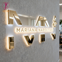 Enseigne rétroéclairée 3D, signalétique LED personnalisée, enseigne extérieure en lettres LED, panneau publicitaire, logo LED pour enseigne extérieure, enseigne commerciale