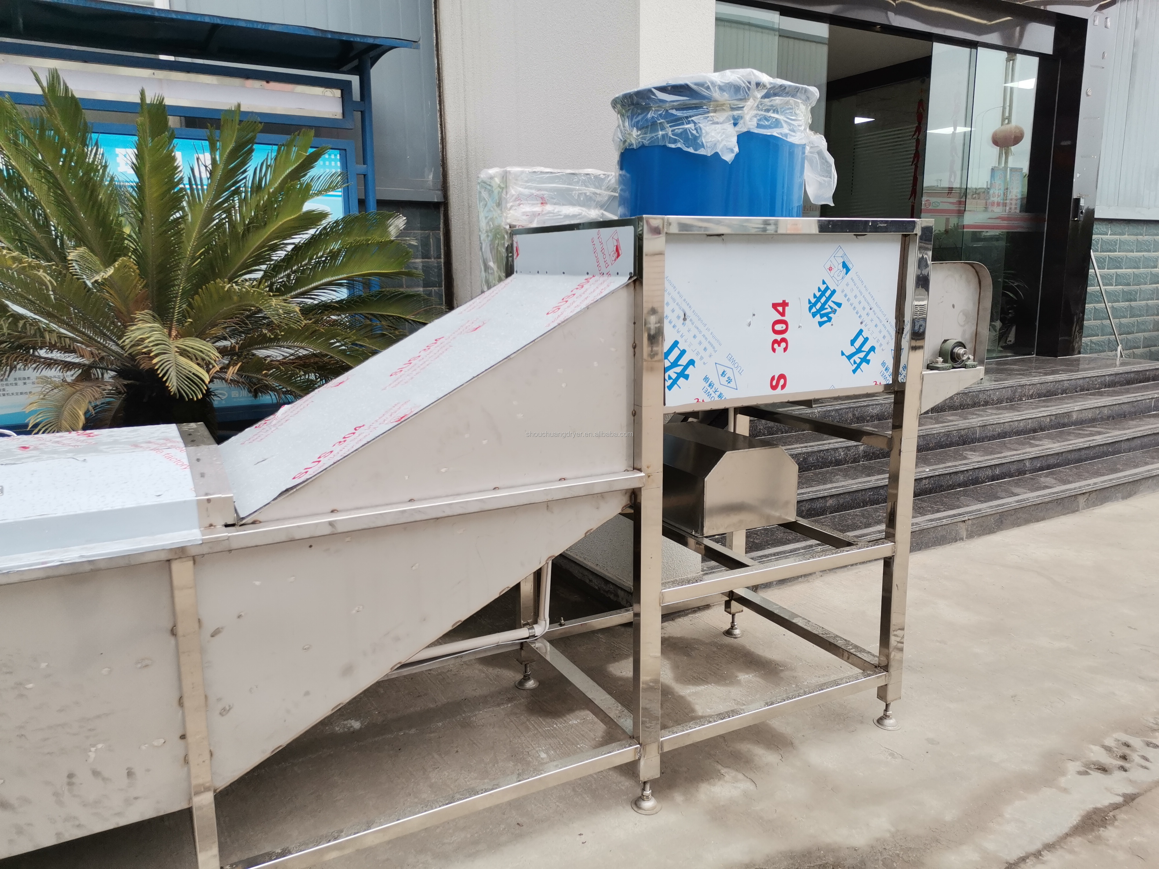 Shouchuang Máy Phôi/Rau Blancher/Thực Phẩm Blanching Máy