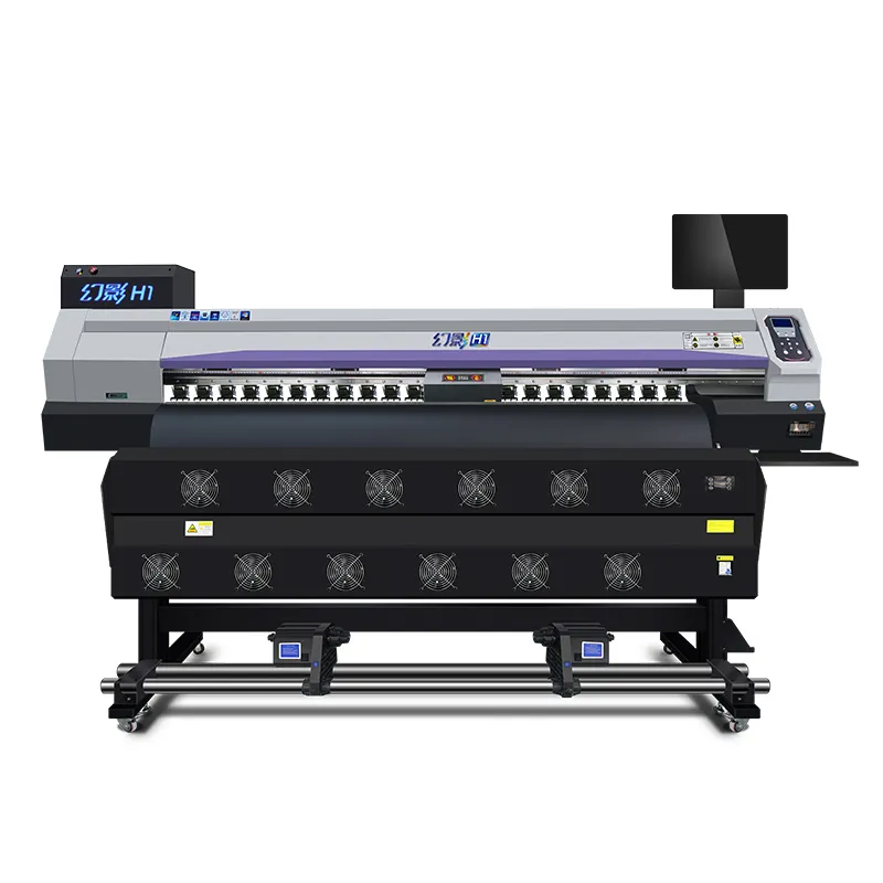 Skycolor Chất lượng cao 4 i3200 đầu sinh thái dung môi máy in cho in ấn trong nhà ngoài trời Máy quảng cáo