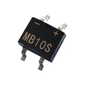 Diodo rectificador de ponte mb10s mb6s, smd 4 pinos mbs mb10s
