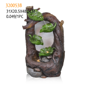 2021 Thiết Kế Mới Trong Nhà Tabletop Nhỏ Fancy Electric Thư Giãn Polyresin Đài Phun Nước Với Đèn Led Trang Trí Nhà - Product Image 6