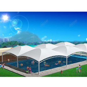 Pádel, Tenis, Fútbol, Techo de Estructura Tensada, Cubierta para Cancha de Baloncesto, Carpa Extensible para Estadios - Product Image 5