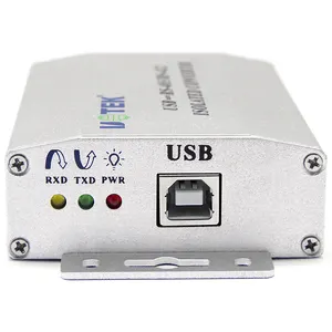 Adaptador convertidor aislado USB a RS485 RS422 de alta calidad, conversión de conector USB2.0 RJ45 con aislamiento óptico, UT-820E
