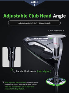 ชุดไม้กอล์ฟ PGM MTG033 สำหรับคนถนัดซ้ายและขวา  หัวไม้ไทเทเนียม <span class=keywords><strong>ปรับ</strong></span>มุมได้  คืนตัวดี  ชุดไม้กอล์ฟครบชุด - Product Image 2