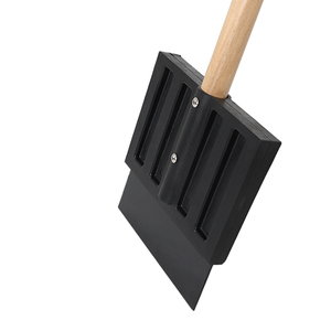 Pala de nieve personalizada al por mayor 20,5*20cm pala de hielo pala de nieve de empuje grande con 123cm de longitud - Product Image 3