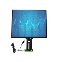 Hardware y Software de Computadora, Pantalla Táctil Multitáctil Interactiva, Panel Táctil Capacitivo