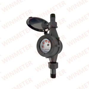 Medidor de Flujo de Plástico de Ingeniería Reforzado con Nylon Multijet DN20 Grado Premium R100 con Certificación CE para Riego de Invernaderos Clase B - Product Image 3