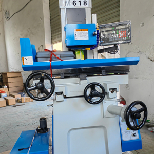 Máquina Rectificadora de Superficies Digital Hidráulica QINDA M618, Automática, con Motor y Engranaje, 380V/220V, 1.1kW de Potencia, Fácil de Operar - Product Image 1