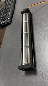 مروحة تدفق متقاطع صغيرة JEEK عالية الجودة 12 فولت بشفرات معدنية 30 مم 12/24 فولت 2700 دورة في الدقيقة 31 قدم مكعب في الدقيقة مع وظيفة التسخين OEM - Product Image 2