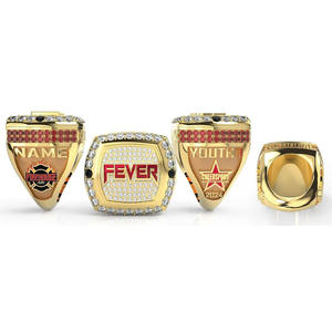 2025 personnalisé Football basket-ball sport Usssa Baseball championnat anneau Softball volley-ball haute qualité équipe Champions anneau - Product Image 1