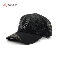 4UGEAR Memproduksi Gorras Custom 5 Panel 4U Sports Baseball Hat Snapback Caps dengan Logo Bordir 3D Custom untuk Topi Pria.