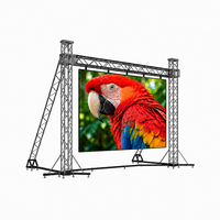 Écran d'affichage LED P2.5 P2.9 P3.91 pour l'extérieur, mur vidéo publicitaire pour concerts, mariages, événements, fond de scène