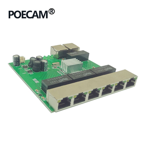 Suitable 8 Port Gigabit <b>Switch</b> Product Module 1000Mbps Utp Port RJ45 Fast <b>Ethernet</b> <b>Switches</b> PCBA Board Module - Product Image 4