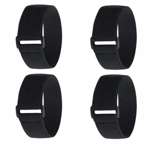 Sangles de jambe réglables pour pantalons de cyclisme, de pêche et de sport – Bandes de maintien élastiques pour une sécurité accrue - Product Image 1