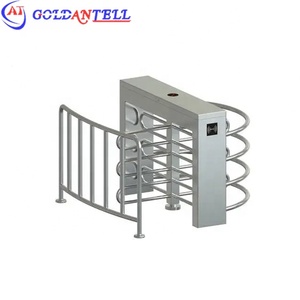 Đầu đọc dấu vân tay thanh thép xoay Xoay cơ chế cổng rào cản lần lượt phong cách điện baffle cổng turnstile - Product Image 1