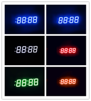1.2 pouces grand module d'affichage de l'heure LED à 4 chiffres 7 segments affiche numérique pour l'utilisation en magasin de détail