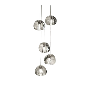Lámparas de Araña de Vidrio Minimalistas Nórdicas para Restaurantes, Salas de Exposiciones, Tiendas de Ropa, Barras, Vestíbulos de Hoteles Creativos y Lujosos - Product Image 1